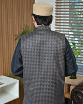 PW003_Dark Grey With Checked